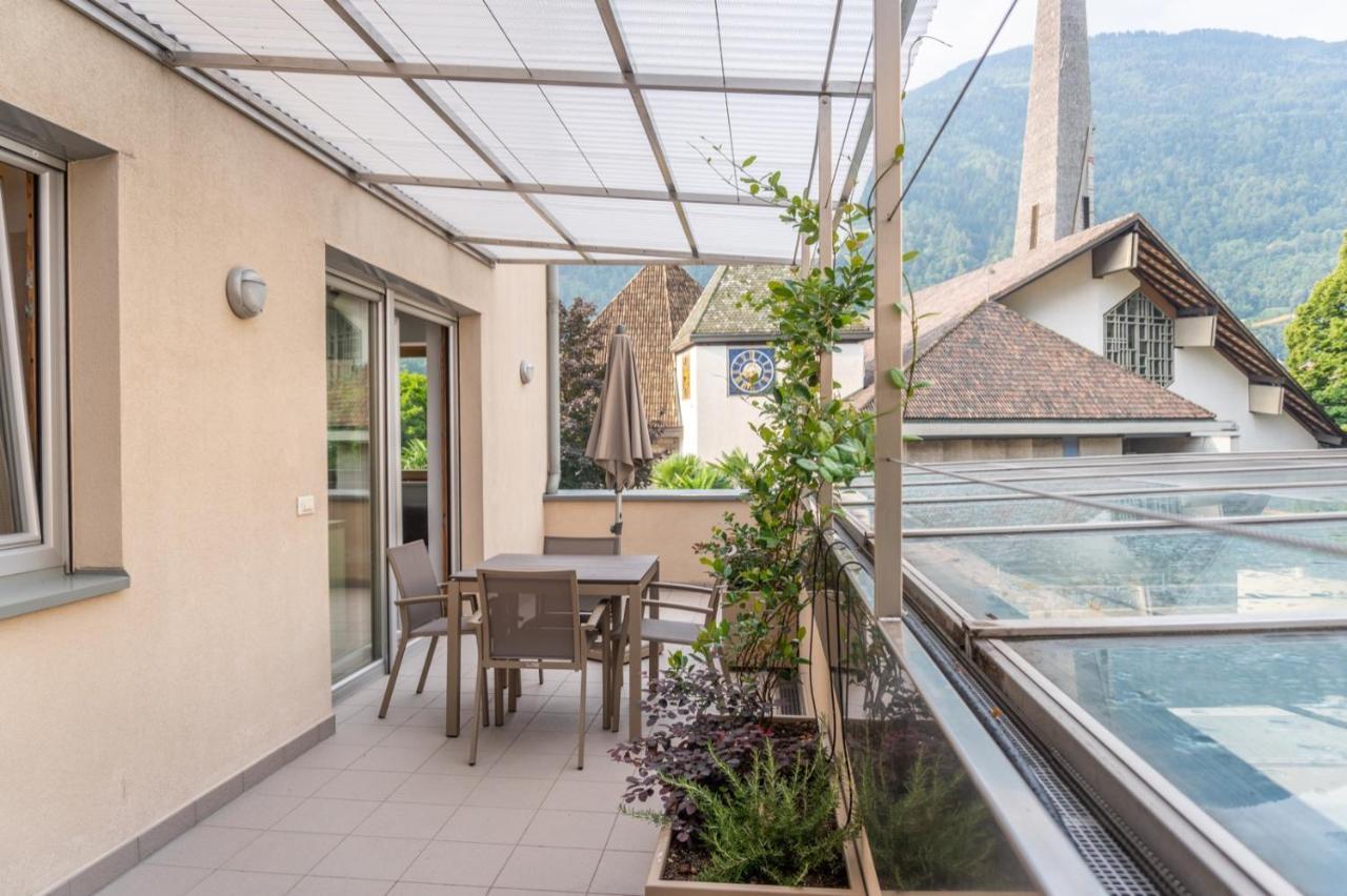 Ferienwohnung Mit Garage, Fahrradraum Und Sehr Grosser Sonnenverwoehnten Terrasse Lagundo Εξωτερικό φωτογραφία